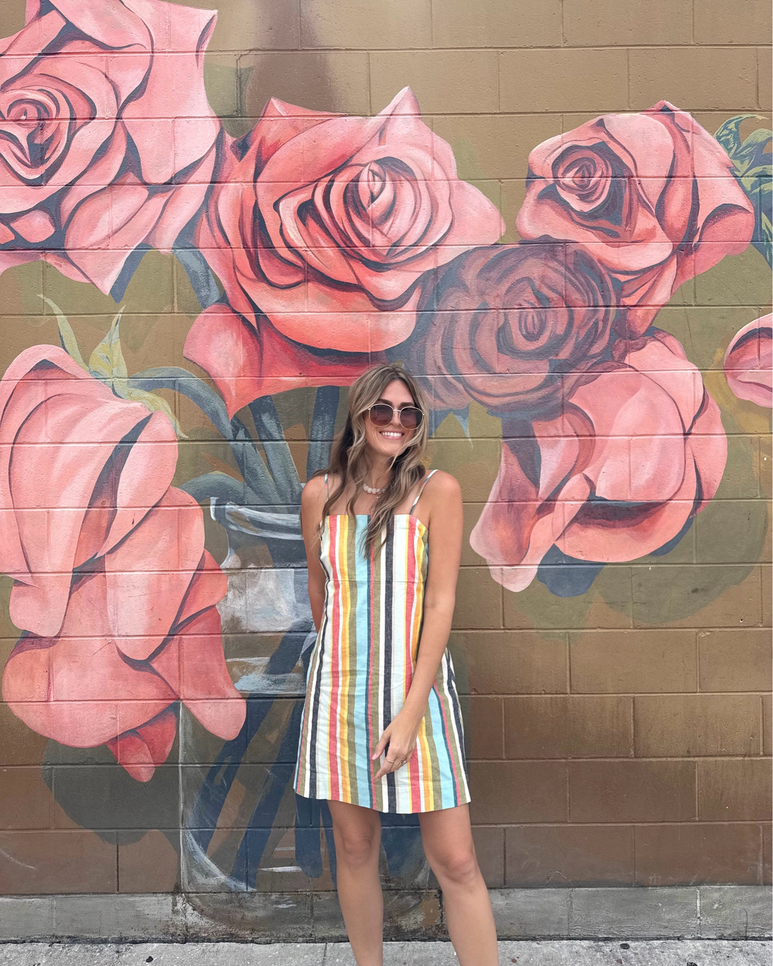 Cute little colorful dress on sale! Perfect for Summer and some flats! Linen mini dress

#LTKootd #LTKSaleAlert #LTKOver40