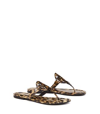 Tory Burch Miller Sandals, Printed Patent Leather | Tory Burch (US)