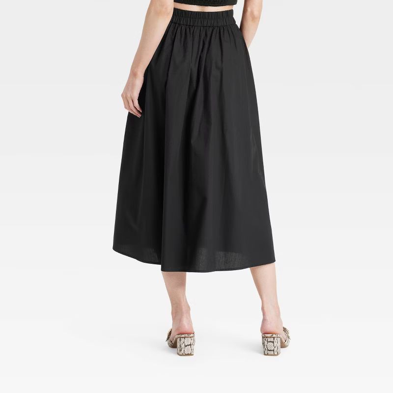 Women's A-Line Midi Picnic Skirt - A New Day™ | Target