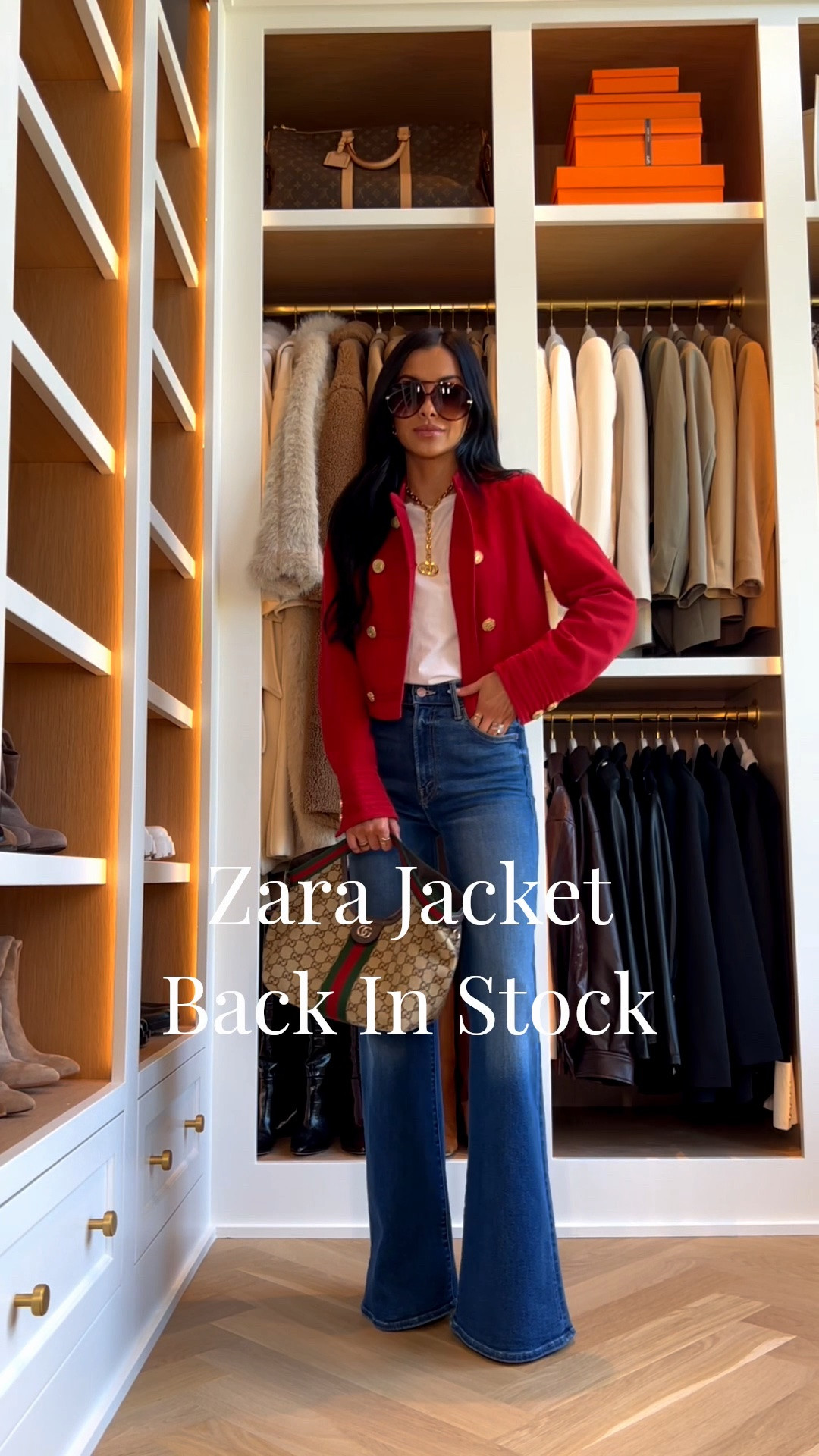 Zara new arrivals 
Wearing an XS in jackets and tops
Mother denim wearing a 24

#LTKSeasonal #LTKOver40 #LTKootd