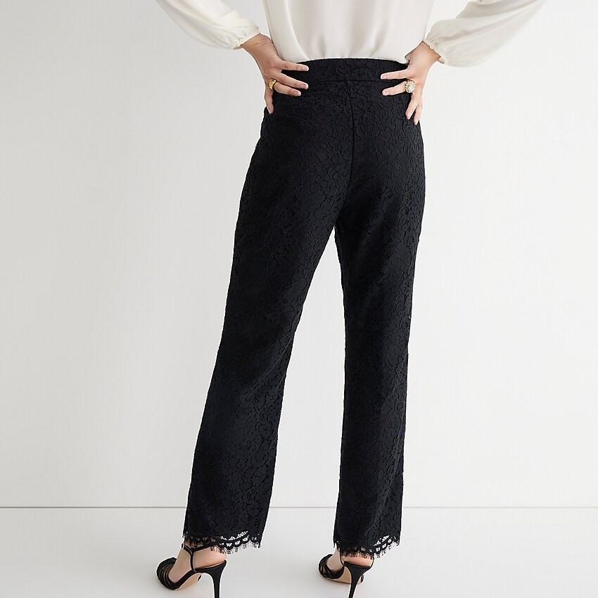 Willa cropped flare pant in lace | J. Crew US