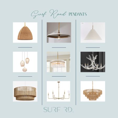 Our favorite pendants to use in projects 

#LTKSpringSale #LTKhome