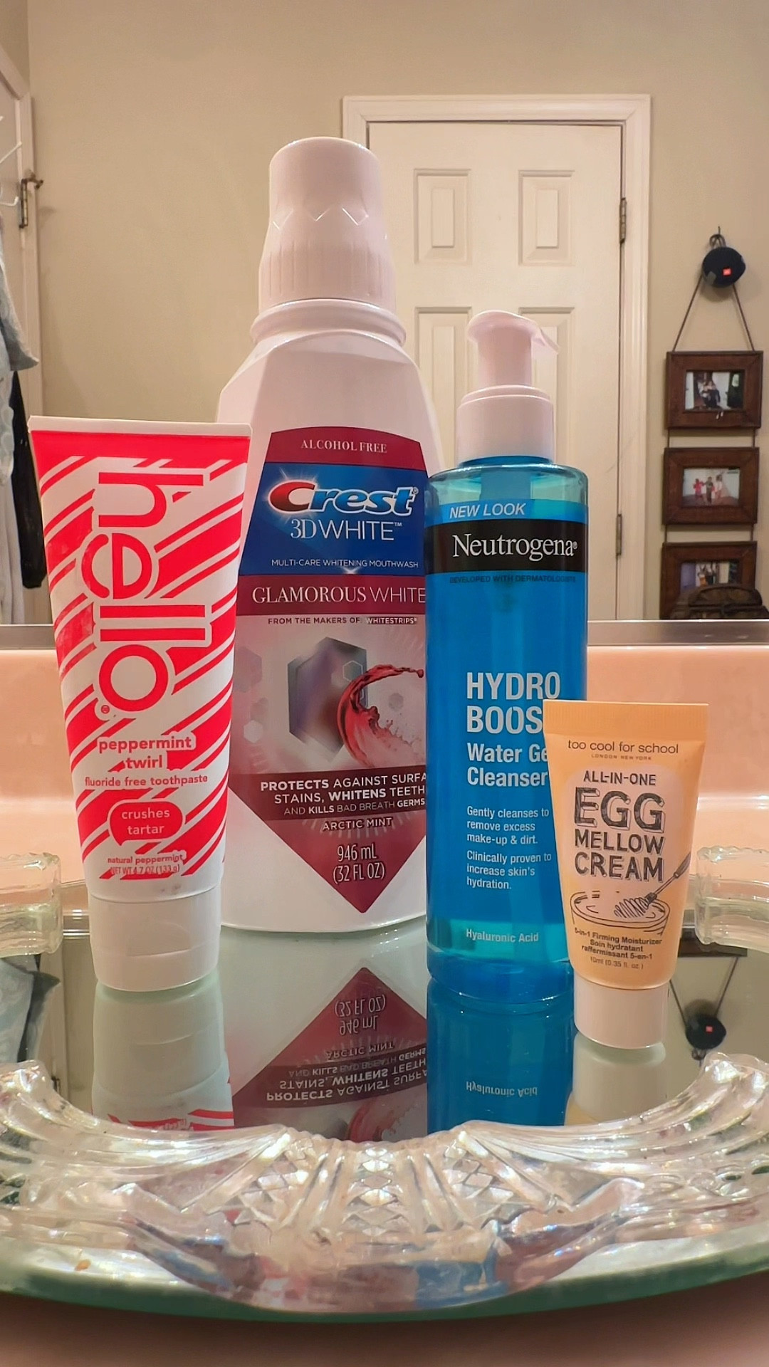 Morning essentials for glowing teeth & smooth skin ✨