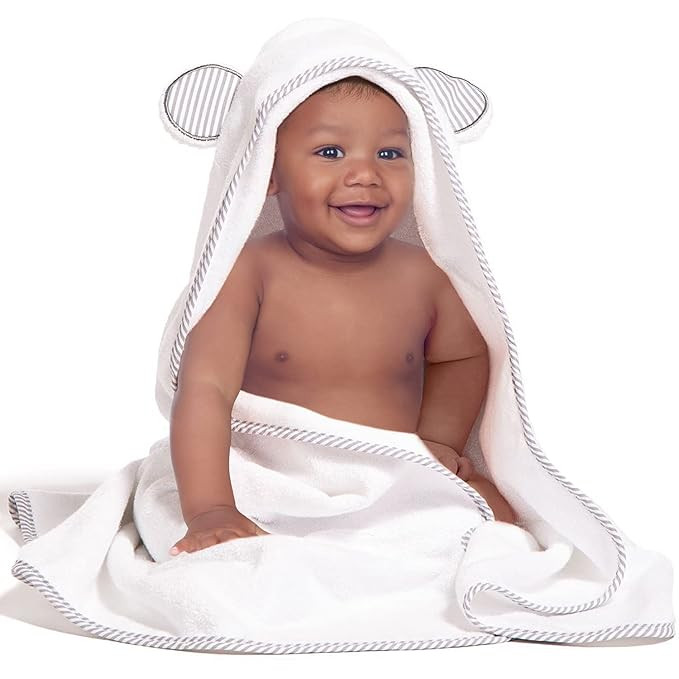 San Francisco Baby Silky Soft Baby Towels, Baby Bath Towel with Hood for Toddler, Infant & Newbor... | Amazon (US)
