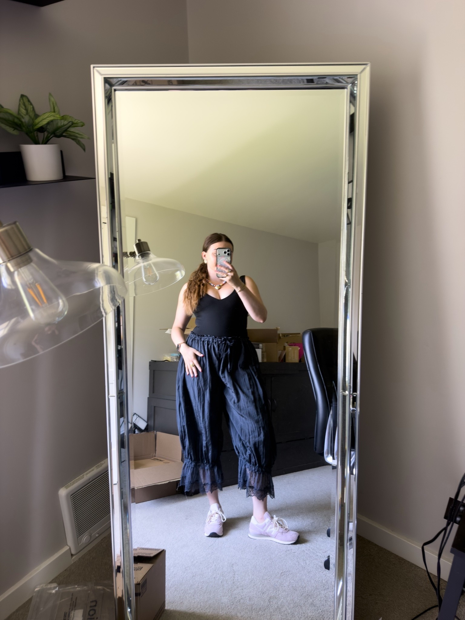 What I wore to a wedding this weekend! Working in the wedding industry means a lot of comfy black outfits 🖤

I’m wearing a M bodysuit, size L pants and size 9 sneakers

#LTKootd #LTKMidsize #LTKWorkwear