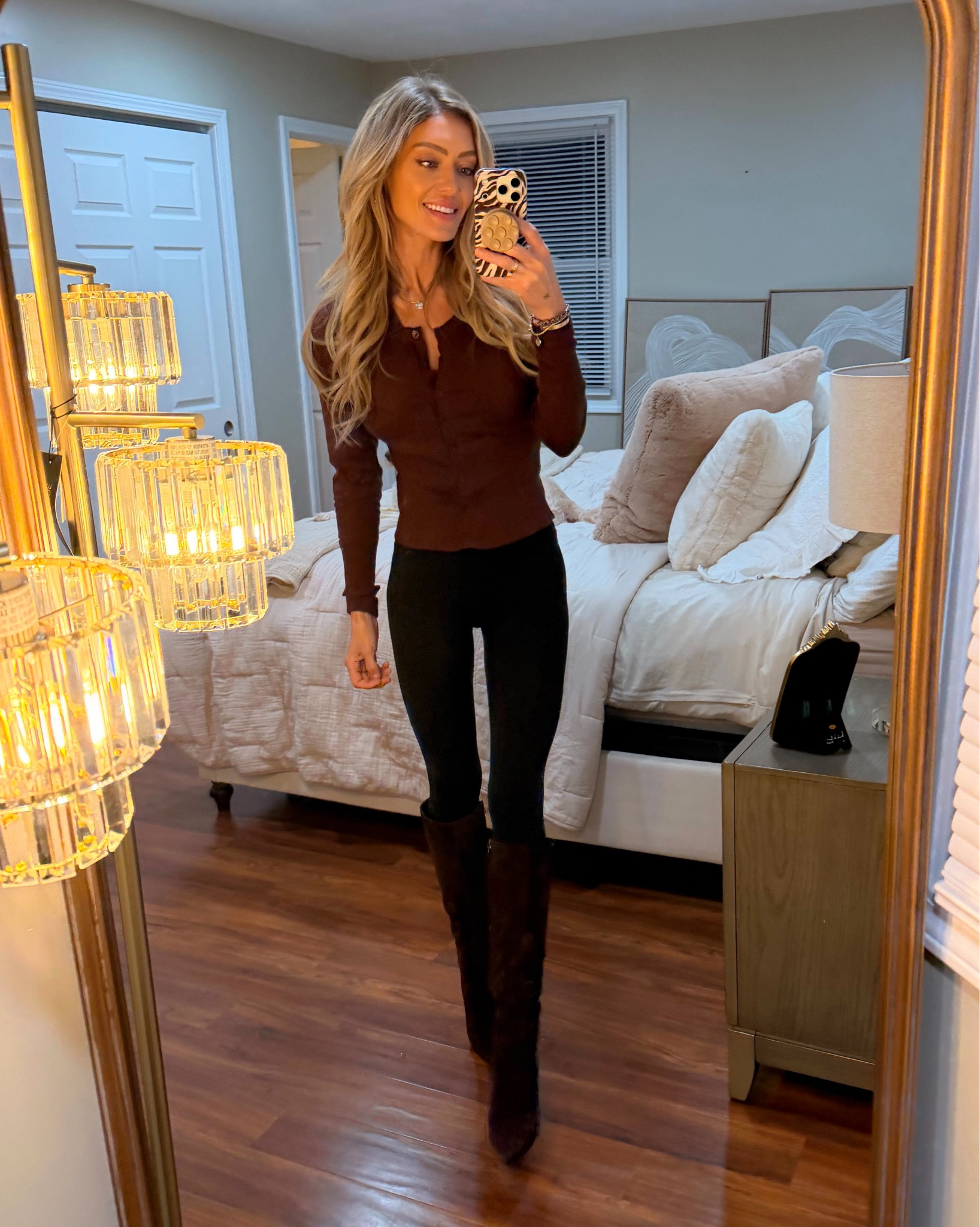 I love this fitted cardigan from SHEIN! It’s on sale for $13, and it’s definitely one of their nicer pieces! 

It comes in a bunch of colors. I’m wearing the brown color in a size small. 

And obviously these boots are show stoppers!!

Linked below!! 

#LTKGiftGuide #LTKootd #LTKHoliday
