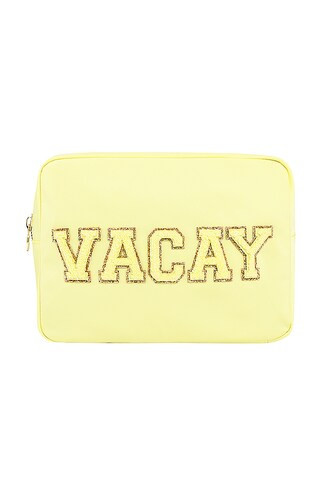 Stoney Clover Lane Vacay Large Pouch in Banana from Revolve.com | Revolve Clothing (Global)
