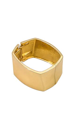 Square Up Bracelet in Gold | Revolve Clothing (Global)