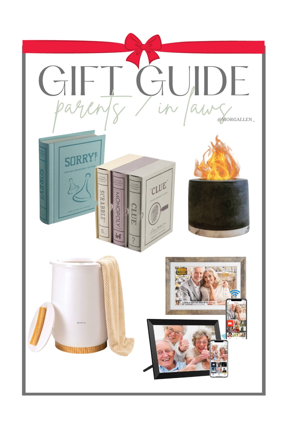 Gift guide for parents or in laws that can be hard to shop for! Great ideas that are useable 

#LTKCyberWeek #LTKGiftGuide #LTKHoliday