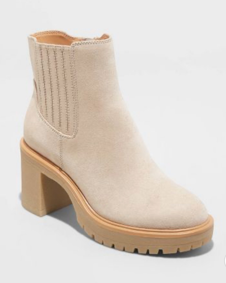 Target finds. Target boots. Woman’s tan boots. Chunky boots for fall. Fall booties. Tan boots. Trendy boots for fall. Target shoe sale. Shoes for fall 

#LTKsalealert #LTKshoecrush #LTKSeasonal
