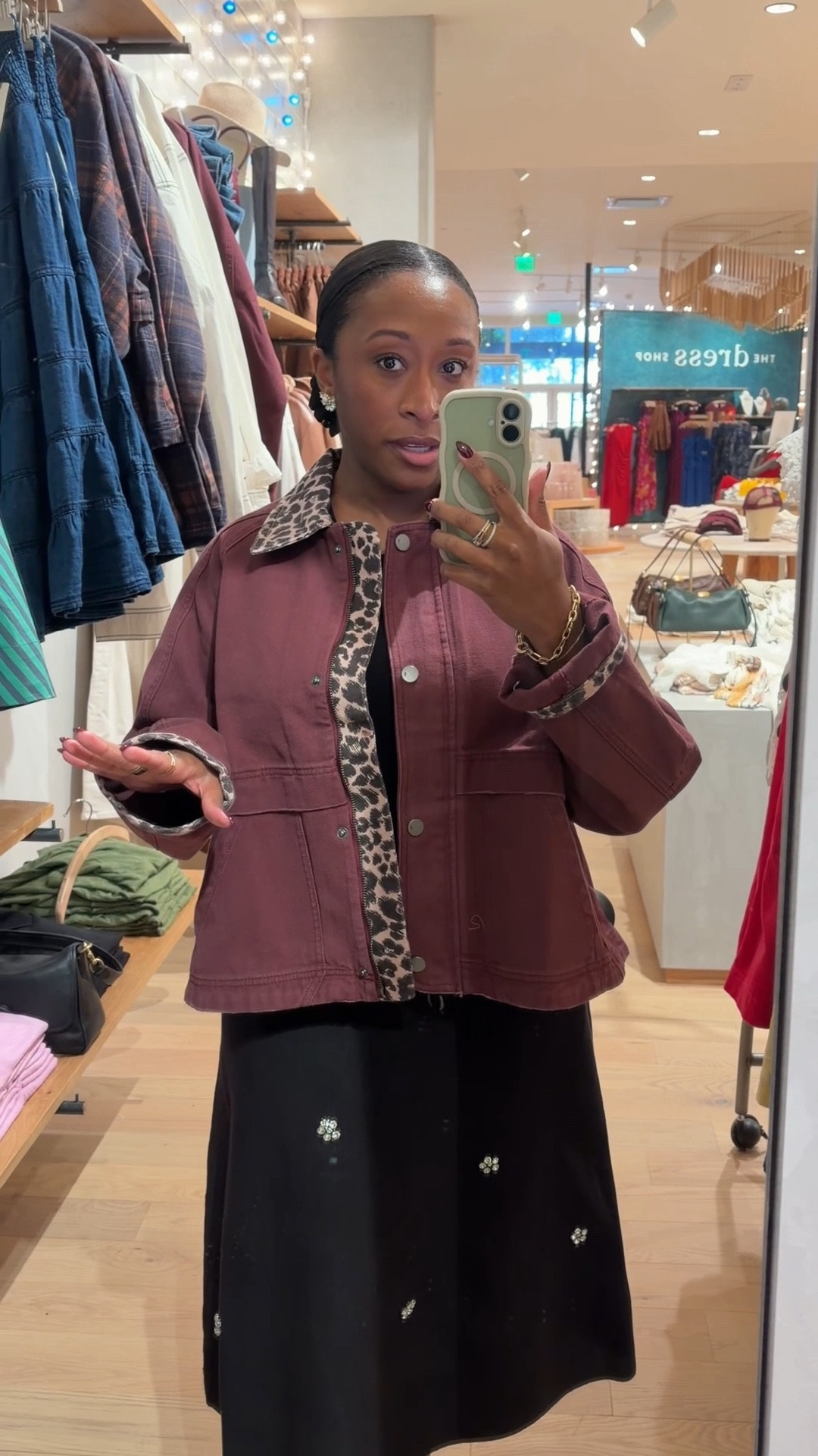 Went into Anthropologie to do some window shopping and saw this super cute cropped jacket with leopard lining! This is defintley a fun jacket for the fall/winter. 

(Try on Haul, Anthropologie finds, cropped jacket, fall jacket, try on with me, Anthropologie fashion) 

#LTKPetite