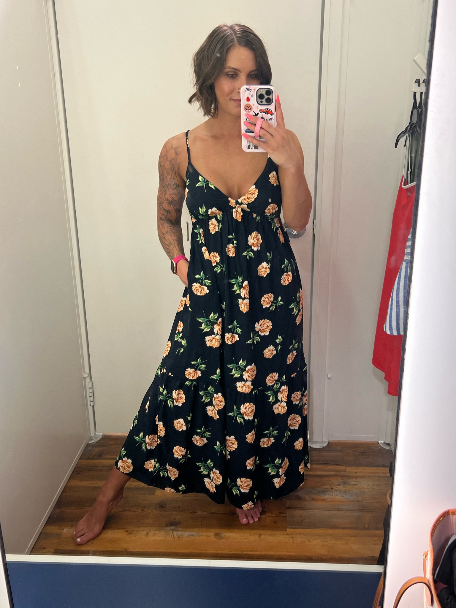 This summer dress is so comfy and has pockets!! I’m wearing a small. It has adjustable straps and comes in multiple colors  

#LTKTravel #LTKFindsUnder50 #LTKSeasonal