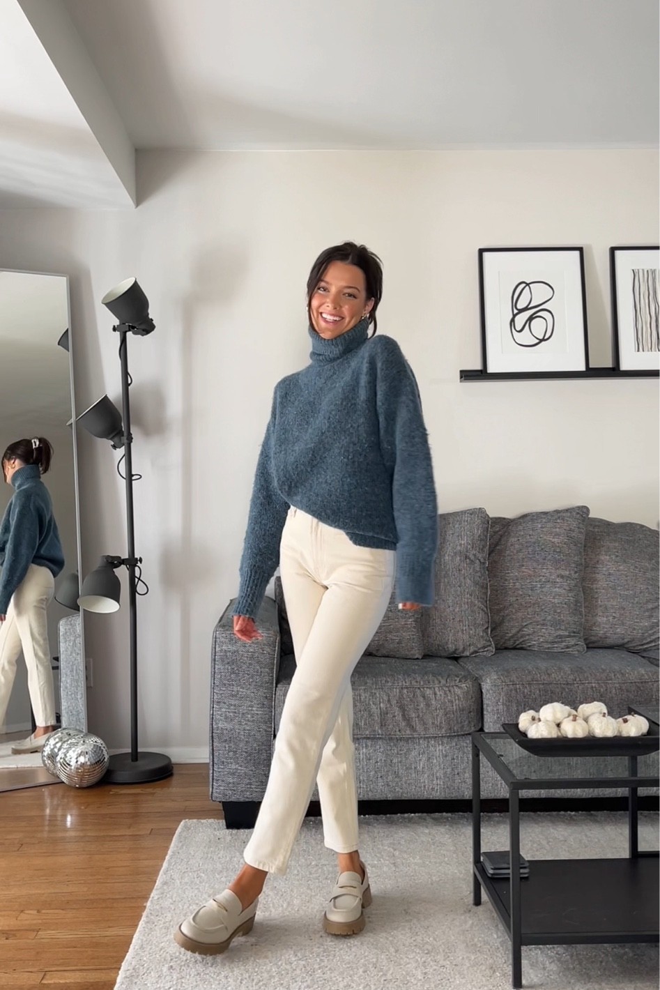 My exact sweater is old Zara! 

#LTKshoecrush #LTKunder100 #LTKSeasonal