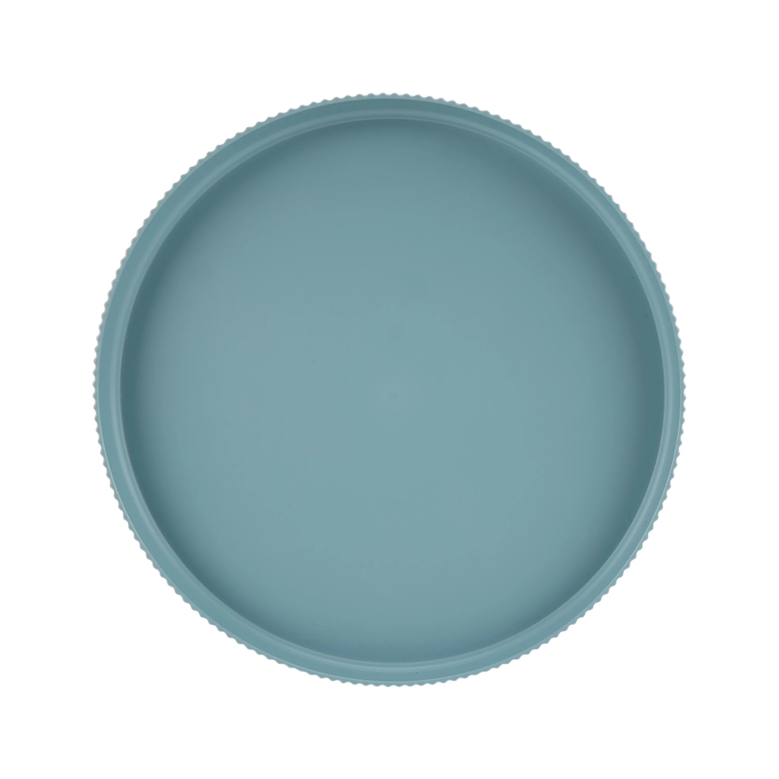 Mainstays 10-Inch Eco-Friendly Recycled Plastic Dinner Plate, Blue | Walmart (US)