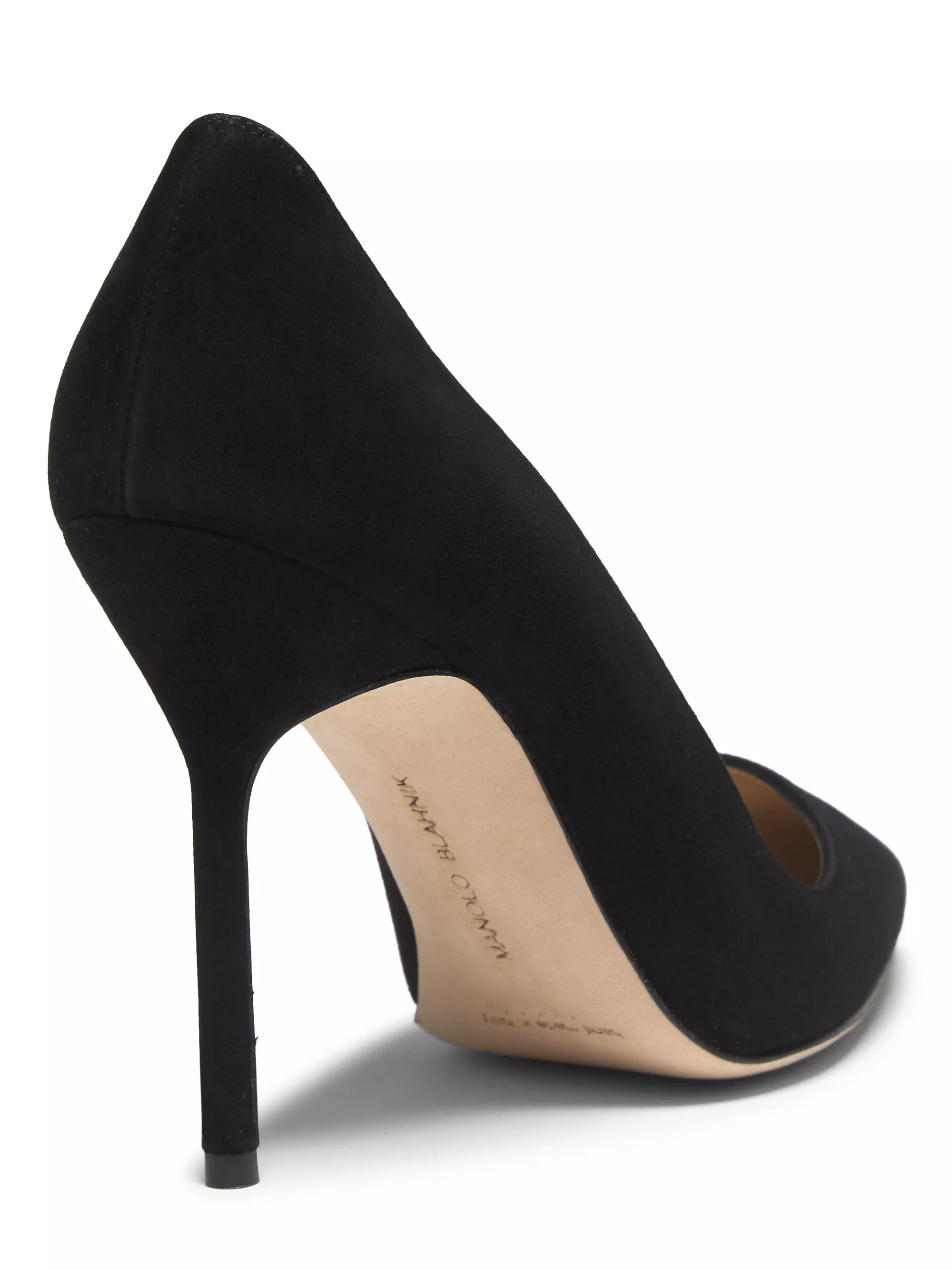 Manolo BlahnikBB 105MM Suede Pumps | Saks Fifth Avenue