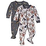 The Children's Place Baby Boys' Blanket Sleepers, Pack of Two, H/T Lunar, 0-3MONTHS | Amazon (US)