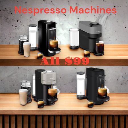 Shipping is free and Target Red Cardholders save an additional 5%!

Wake up and smell the savings! 🌞☕️ Get your daily dose of caffeine with a Nespresso machine on sale now at Target. Don't miss out on this amazing deal to upgrade your morning routine. #Nespresso #Target #CoffeeLovers #SaleAlert #LimitedTimeOffer

#LTKsalealert #LTKGiftGuide #LTKfamily