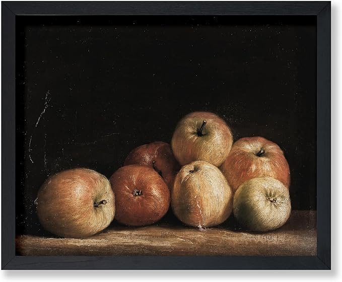 Poster Master Vintage Apples Still-life Poster - Retro Fruit Print - Moody Art - Food & Drink Art... | Amazon (US)