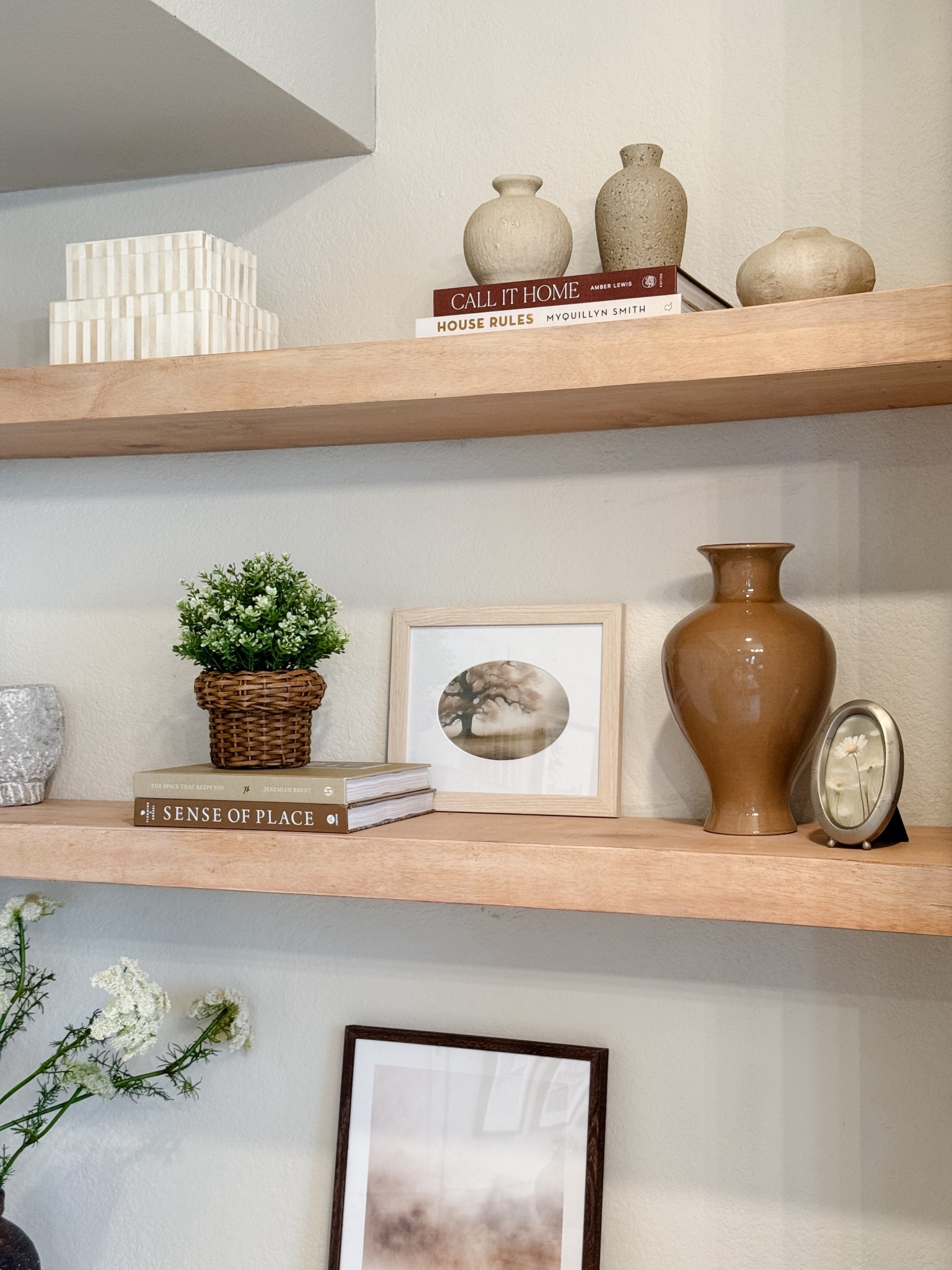 everyday shelf styling 

#LTKHome