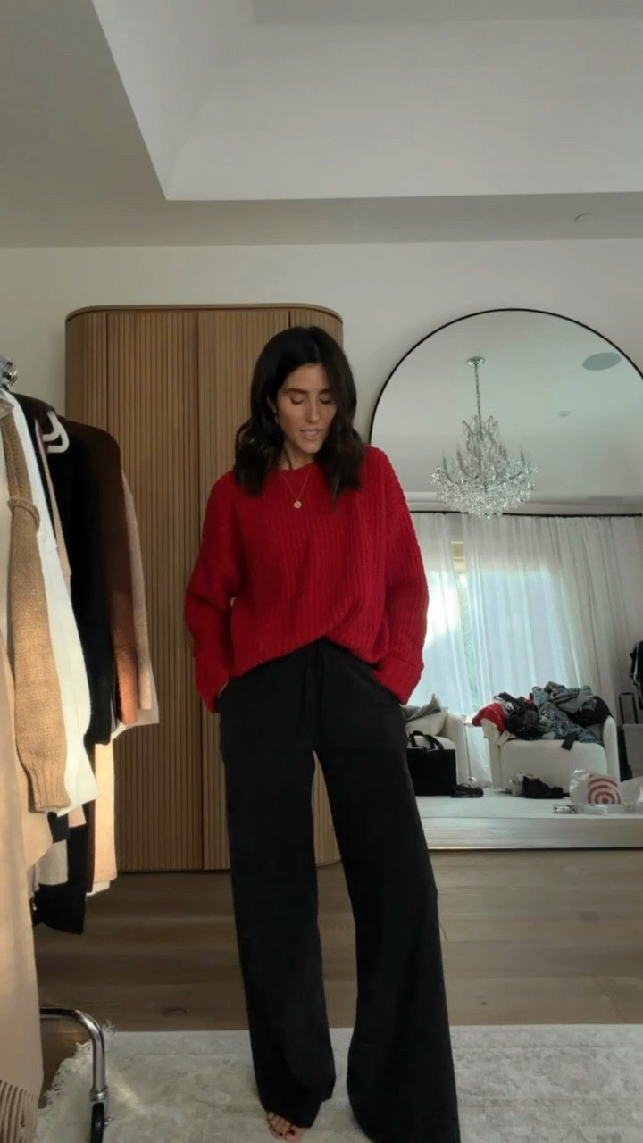 These pants are amazing! I'm just shy of 5-7" wearing the size XS pants and a size small sweater. #target #sweater #stylinbyaylin #aylin

#LTKOver40 #LTKgrwm #LTKootd