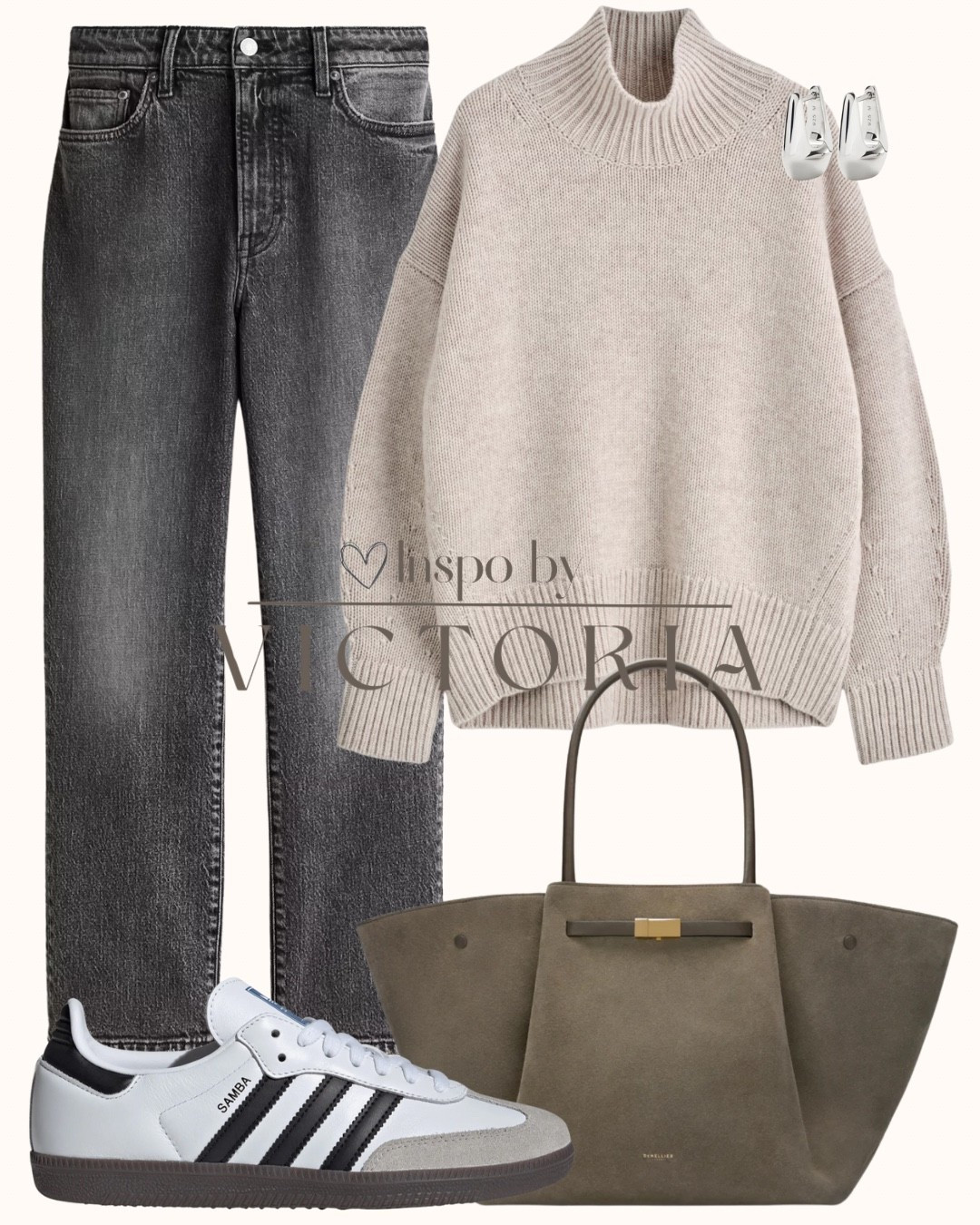 ✨ Cozy neutrals & classic sneakers 🖤
Perfect mix of casual and polished for fall days 🍂
#FallStyle #OOTD #LTKfashion #LTKfall #NeutralOutfit #MinimalStyle #CapsuleWardrobe #AdidasSamba #OutfitInspo #ChicAndComfy

#LTKStyleTip #LTKFindsUnder100 #LTKSeasonal