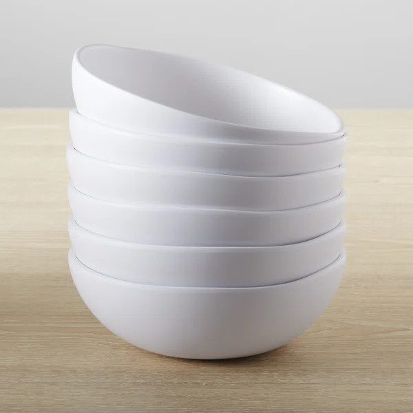 Laya Matte Coupe Melamine Salad Bowl | Wayfair North America