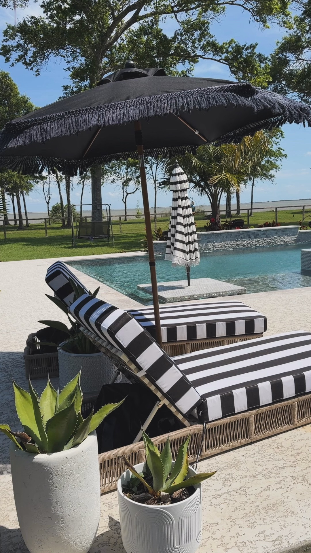The solid colors are less expensive but n these loungers! Also, Walmart umbrella are on rollback!

#LTKHome #LTKSeasonal #LTKSwim