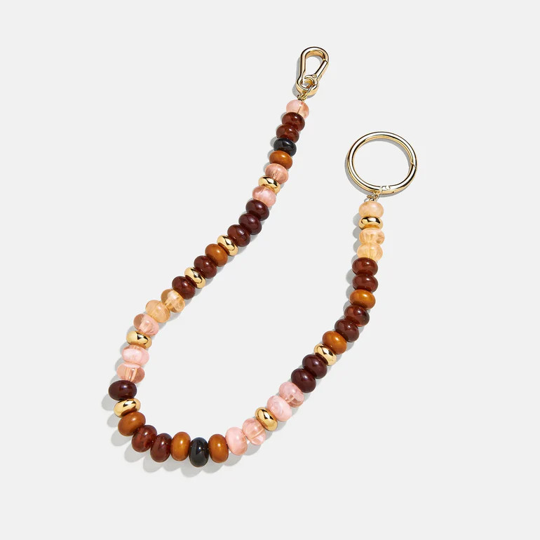 Flying Colors Bag Charm - Gold/Brown | BaubleBar