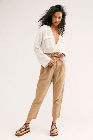 Margate Pleated Trouser | Free People (Global - UK&FR Excluded)
