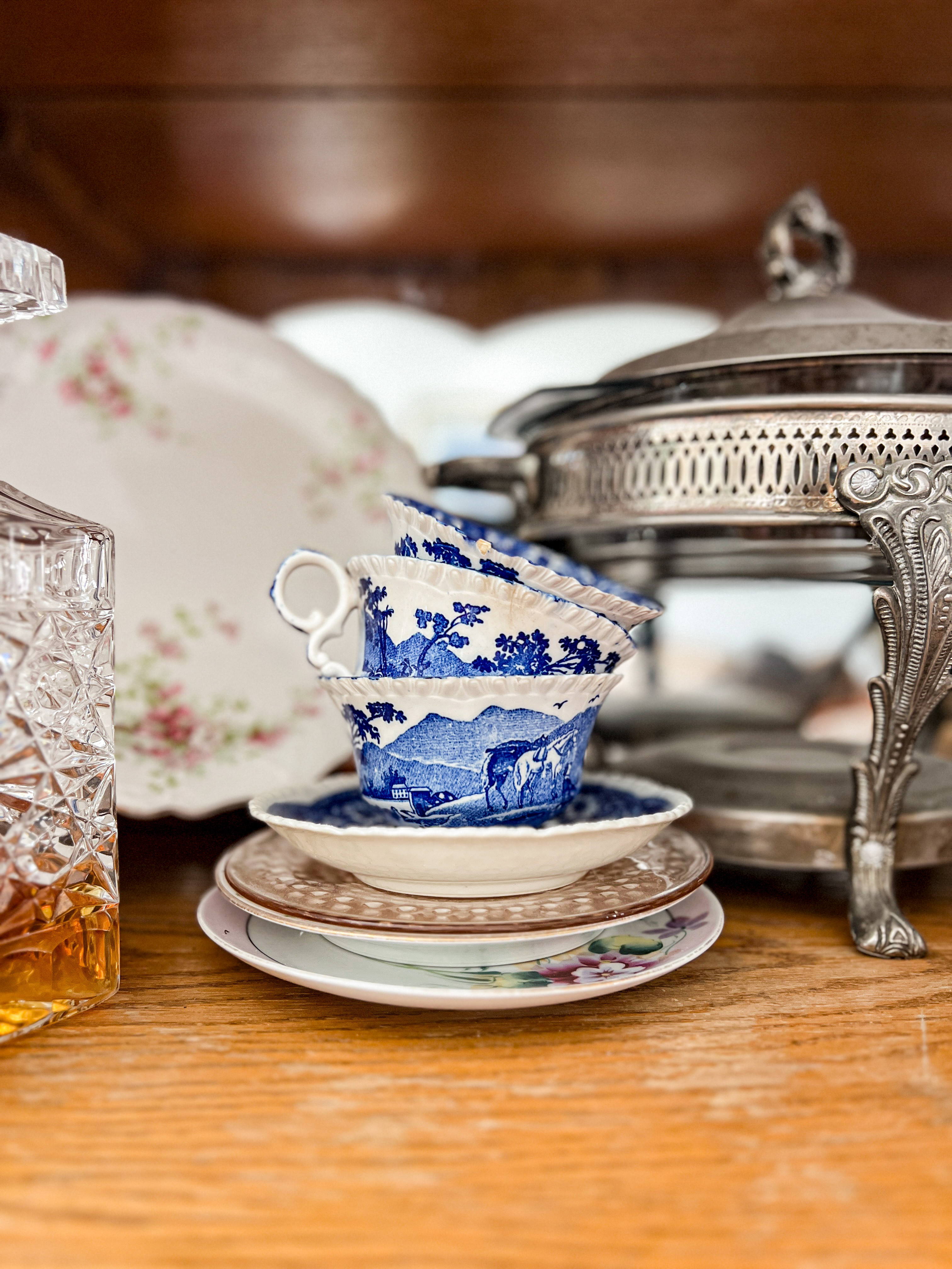 Some antique tea cups with pastoral scenes on them are just the right amount of cottagecore coziness for any home. 

#LTKFindsUnder50 #LTKFindsUnder100 #LTKHome