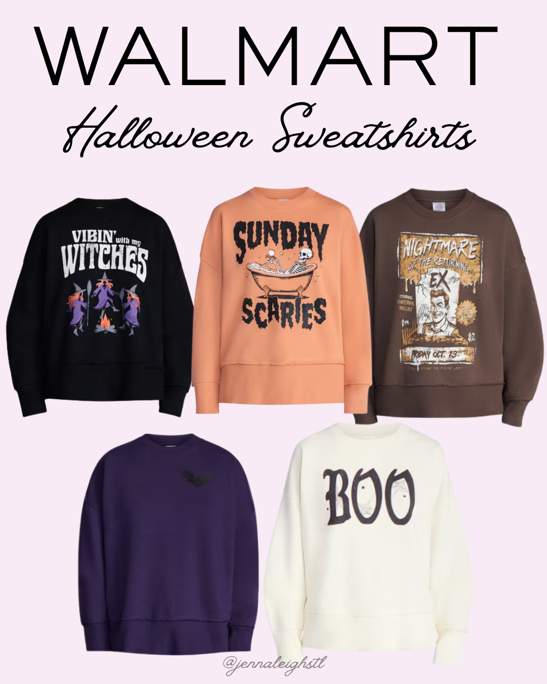 Halloween graphic fleece finds at Walmart! So many fun graphics to choose from, but sizes are already going fast. If you see one you love, I wouldn’t wait too long! 

 #LTKootd #LTKSeasonal #LTKMidsize