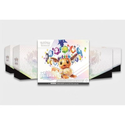 Pokémon TCG: Scarlet & Violet Prismatic Evolutions ET Box 4 Pack bundle | Target