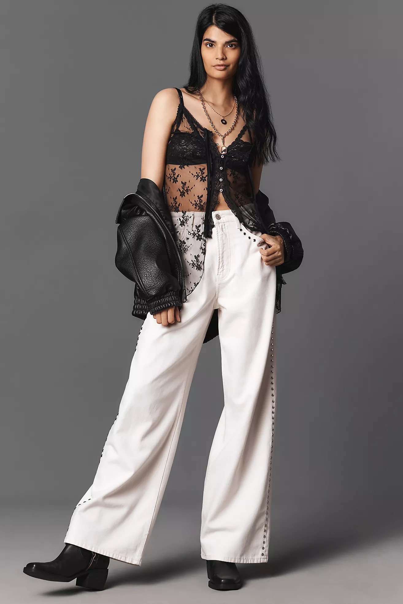 Reformation Cary High-Rise Slouchy Wide-Leg Jeans | Anthropologie (US)