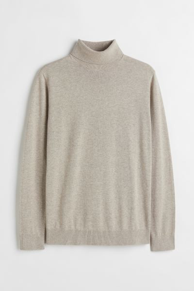 Slim Fit Fine-knit Turtleneck Sweater | H&M (US + CA)