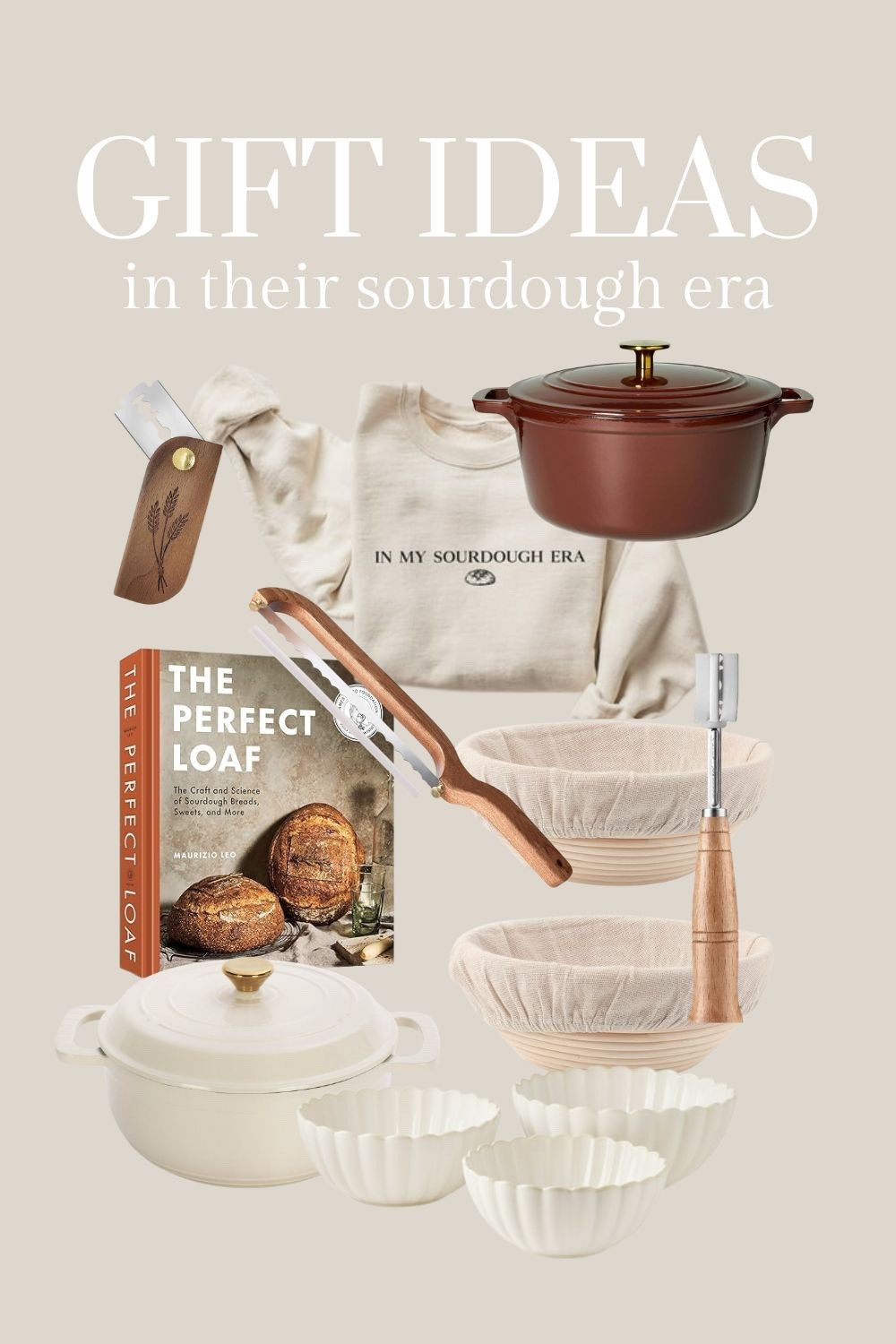 Gift ideas for your friends and family who are in their sourdough era. 

#LTKGiftGuide #LTKHoliday #LTKHome