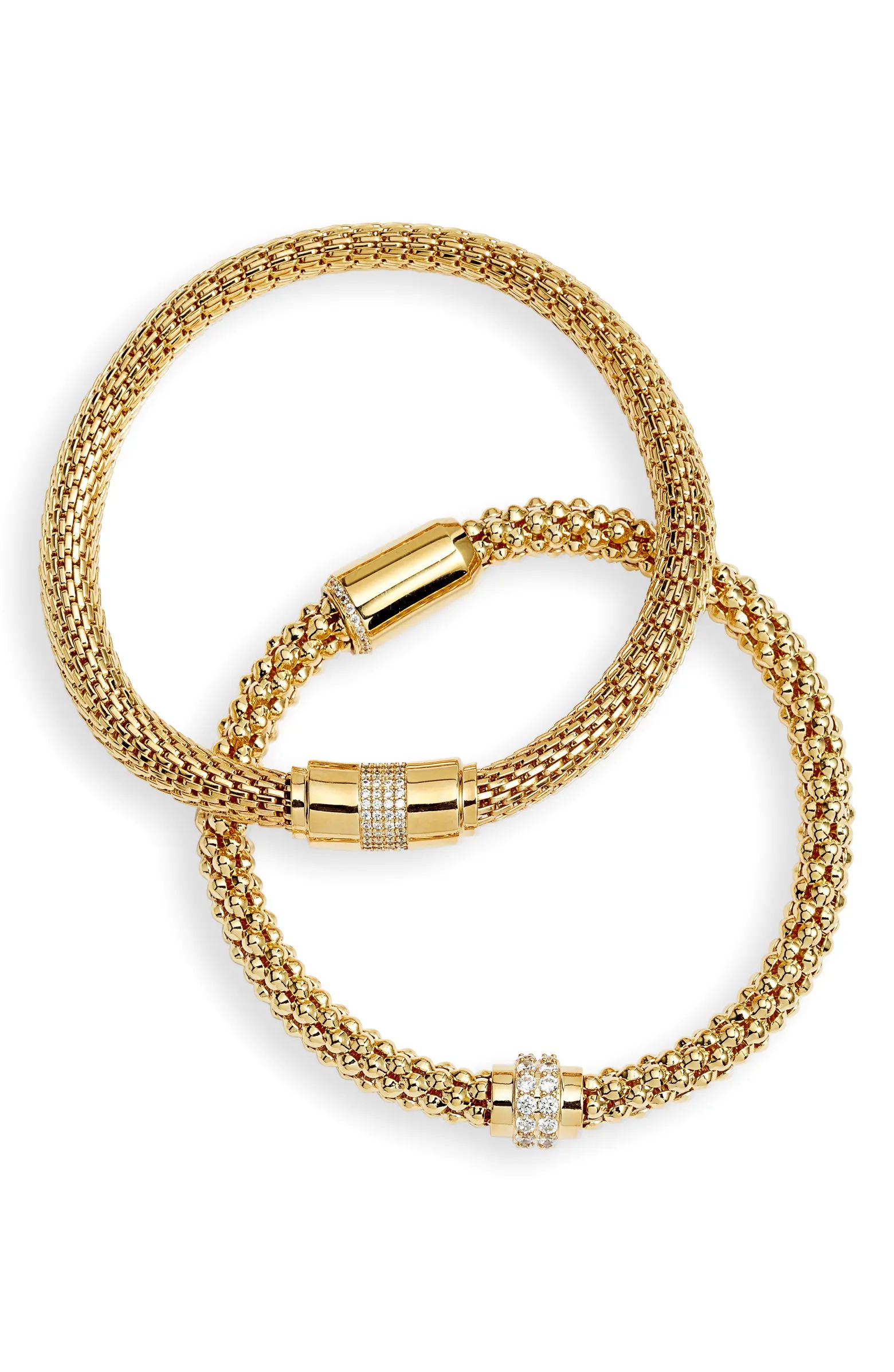 Set of 2 Mesh Stretch Bracelets | Nordstrom