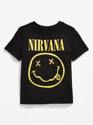 Nirvana™ Unisex Graphic T-Shirt for Toddler | Old Navy (US)