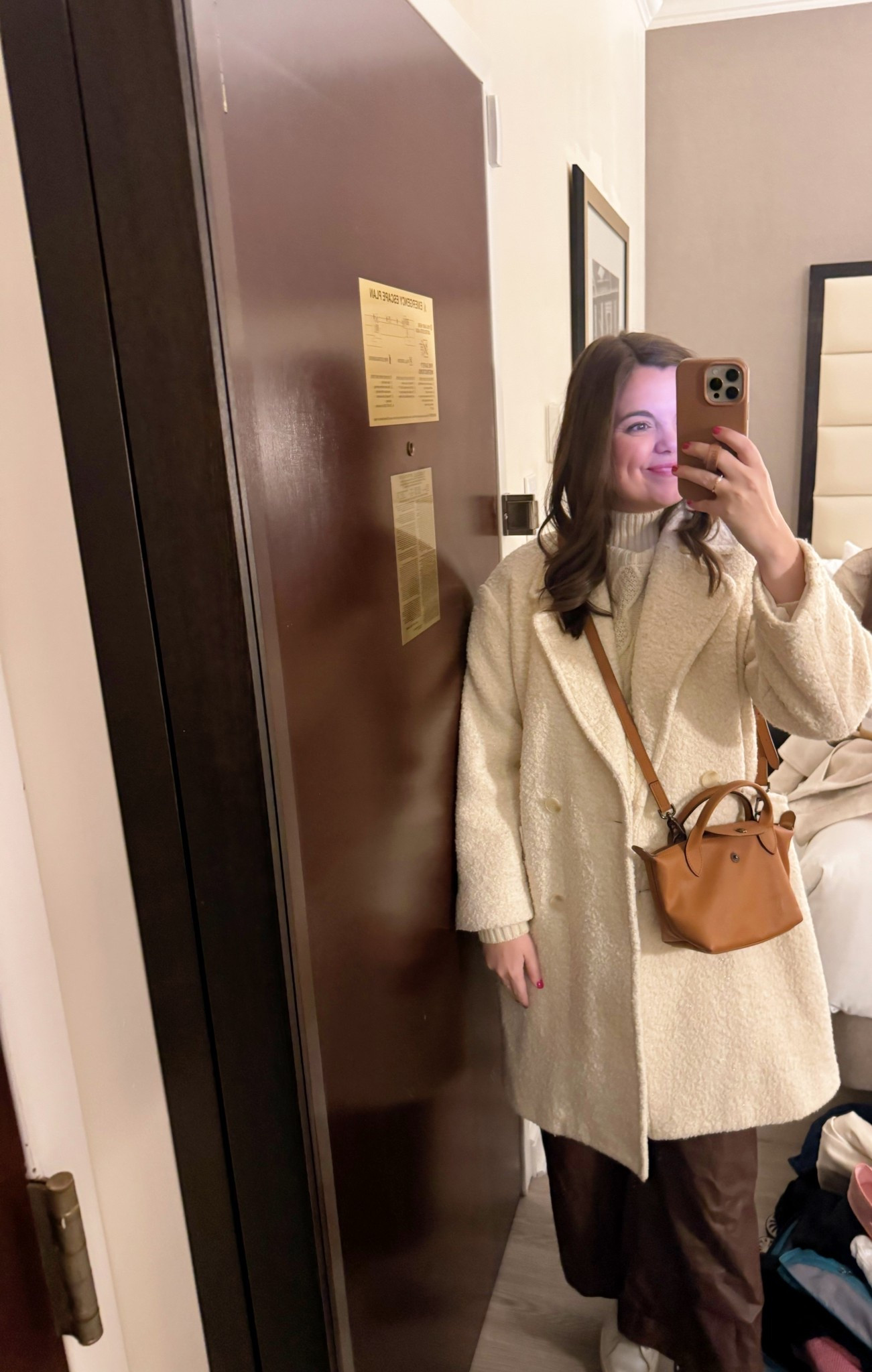 This is the best pic I got of this outfit, but I LOVEEEE these brown vegan leather pants! 🤎 They are sooooo so comfy! 

#LTKFindsUnder50 #LTKTravel #LTKSeasonal