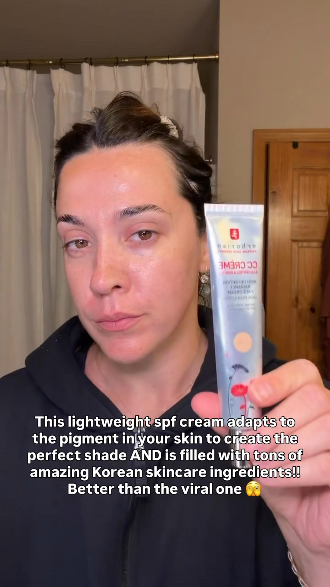 I'm OBSESSED! Lightweight color correcting tinted spf that adapts to your skin color. Korean skincare infused to combat redness.

#LTKBeauty #LTKmomlife #LTKgrwm