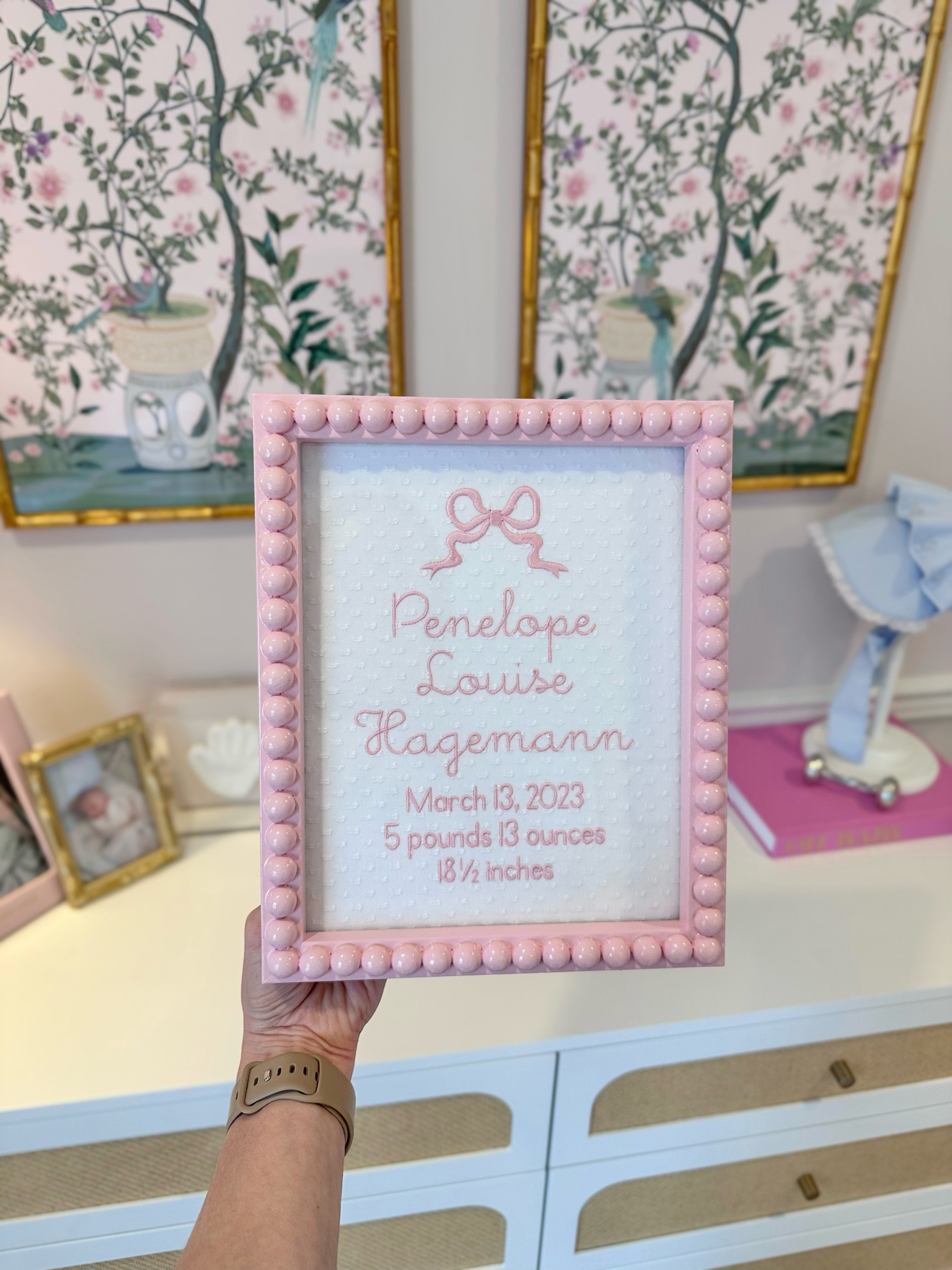 DIY bobbin frame! 

#LTKBaby #LTKHome
