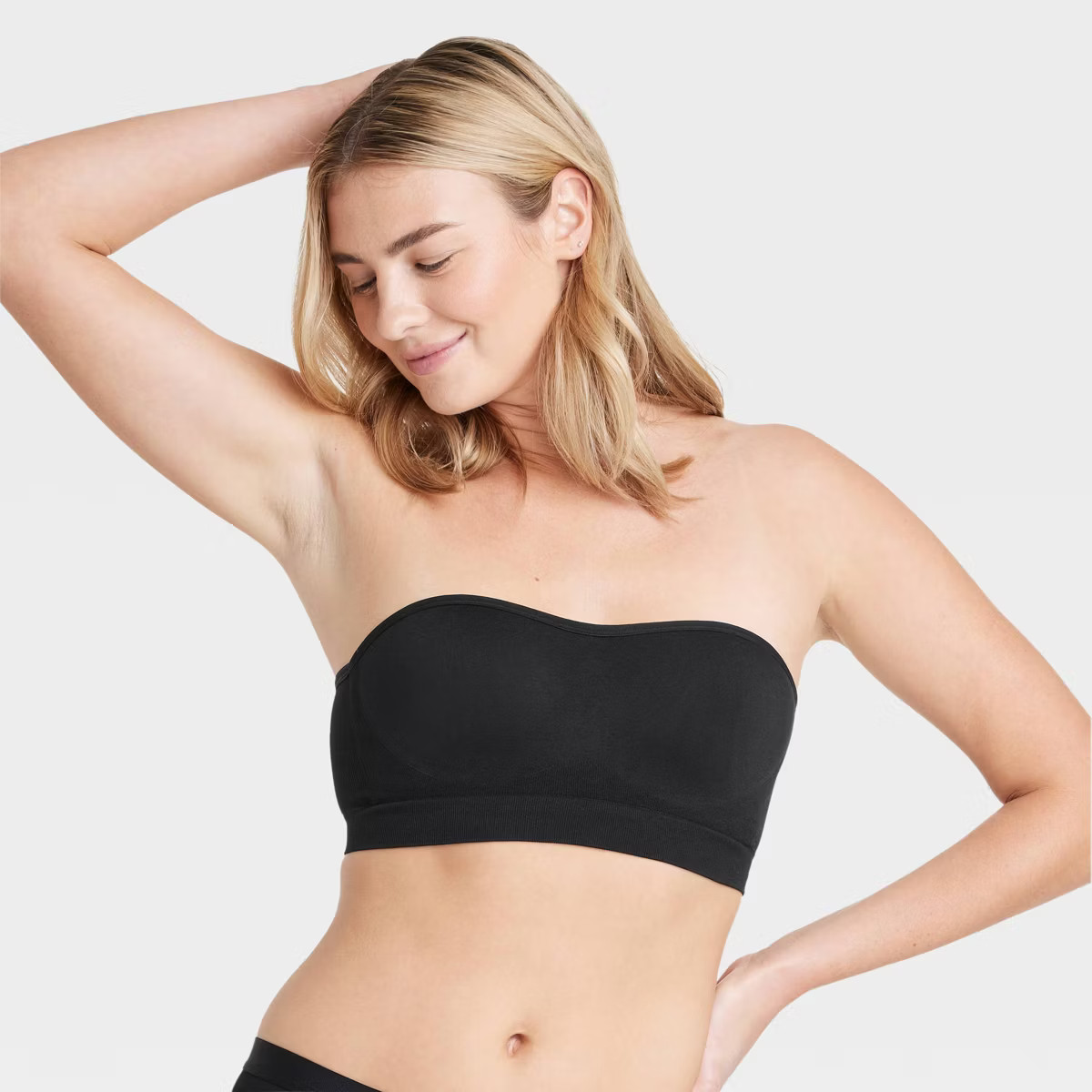 Women's Seamless Lightly Lined Bandeau Bra - Auden™ | Target