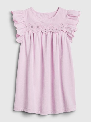 Toddler Eyelet Flutter Dress | Gap (US)