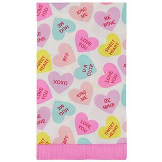 Heart Toss Fringed Guest Napkins, 20ct. by Celebrate It™ | Michaels Stores