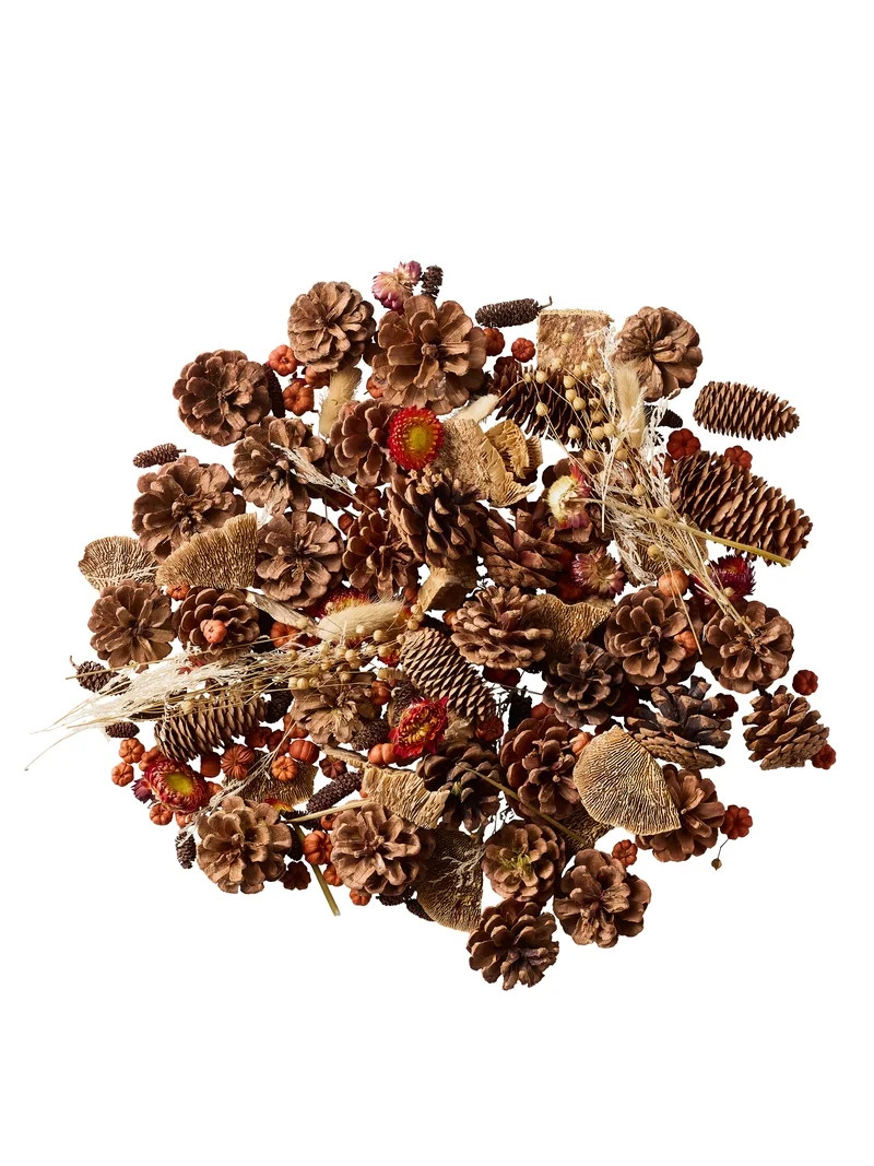 Better Homes & Gardens Natural Pinecone Acorn Filler, 11 oz | Walmart (US)