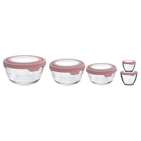 Anchor Hocking Fire-King 10pc Glass Prep Bowls with TrueSeal Lids | HSN