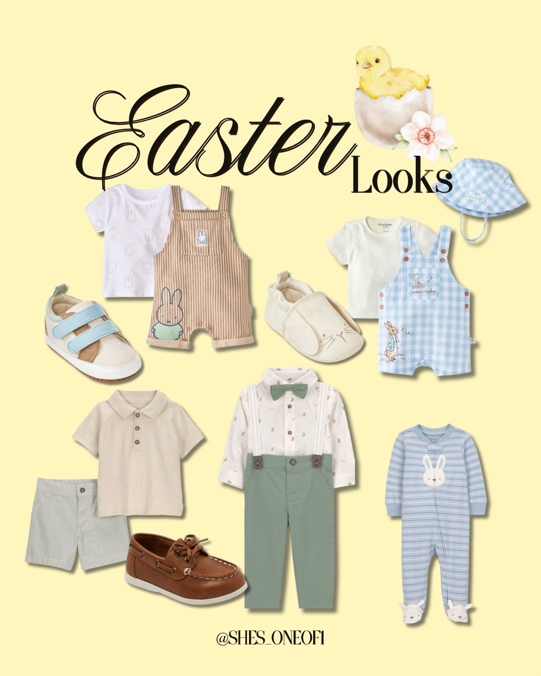 Simple + Shopping Focus
Little man’s Easter look 🐣💙
Sharing a few of my favorite baby boy #Easter outfits in my LTK! Perfect for church, brunch, and all the photos with the Easter bunny. 🐰✨ #targetfinds

#LTKKids #LTKBaby #LTKSpringSale