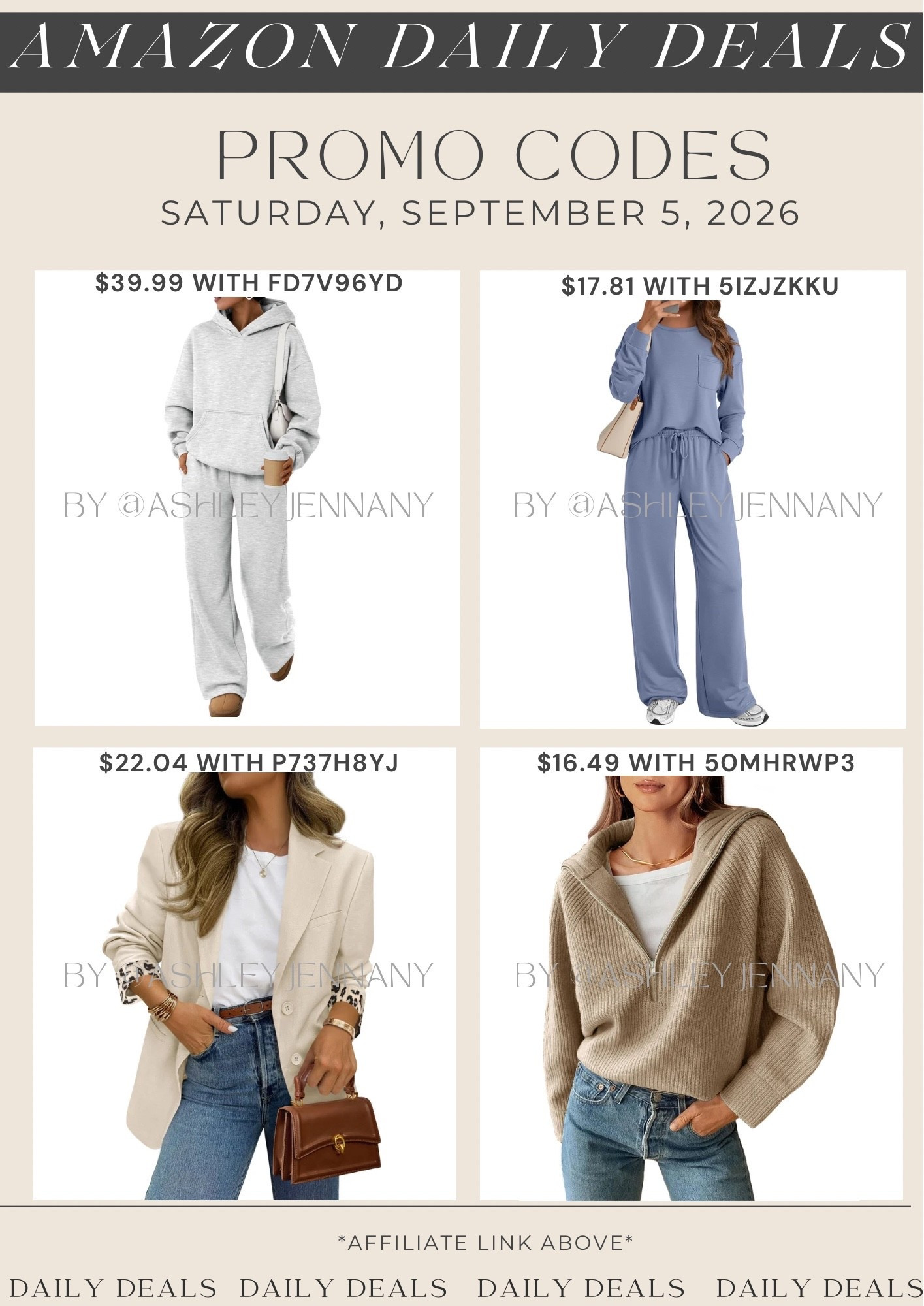 Amazon deals

#LTKMidsize #LTKSaleAlert #LTKSeasonal