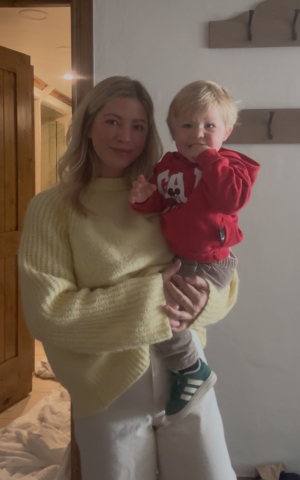 Yellow cozy sweaters! 