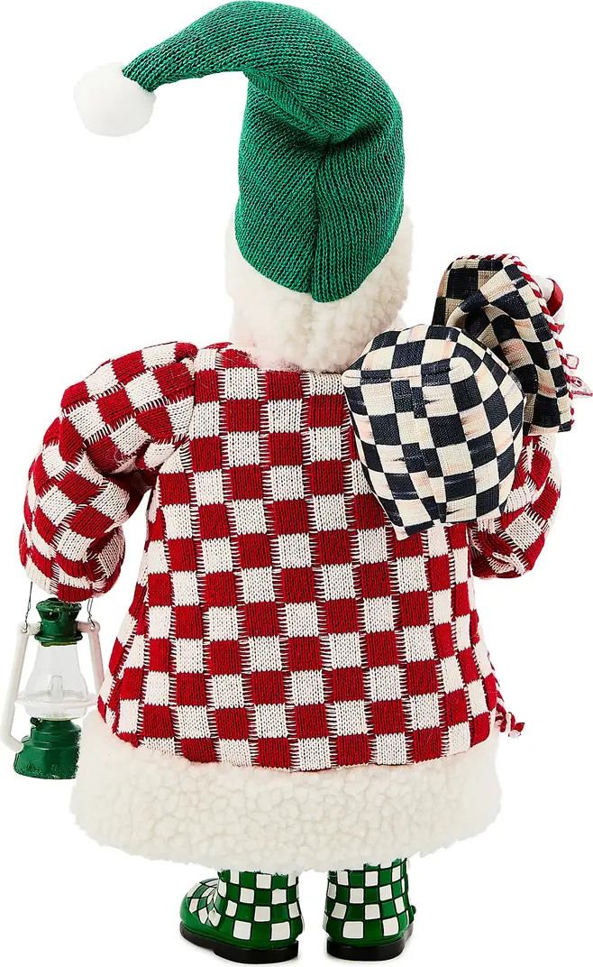 Check It Out Small Fabric Santa | Nordstrom