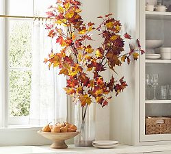 Faux Oversized Turning Maple Branch | Pottery Barn (US)